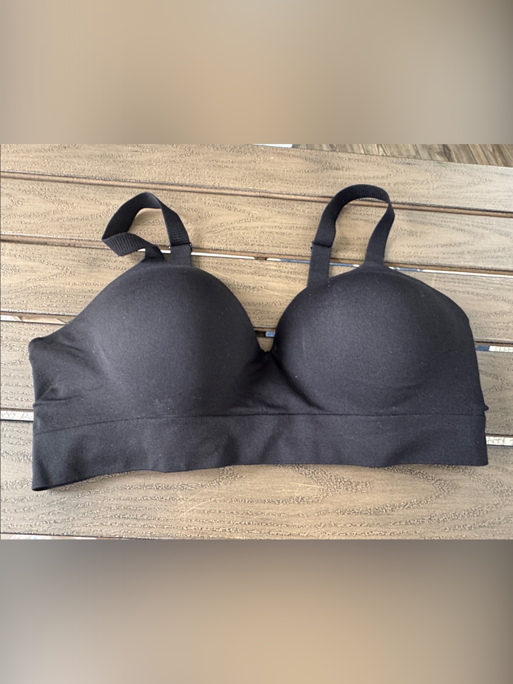 Truekind XL Supportive Comfort Wireless Shaping Bra Black